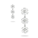 Diamond Earrings in 18k White Gold