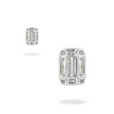 Diamond Earrings in 18k White Gold