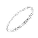 Tennis Bracelet in 18k White Gold