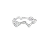 Diamond Ring in 18k White Gold