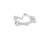 Diamond Ring in 18k White Gold