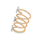 Diamond ring in 18k Rose Gold