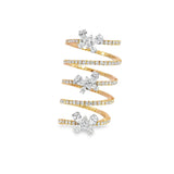 Diamond ring in 18k Rose Gold