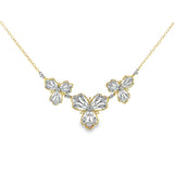 "Rigato" Diamond Pendent in 18k Yellow and White Gold