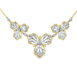 "Rigato" Diamond Pendent in 18k Yellow and White Gold