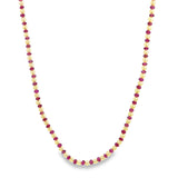 Ruby and Akoya Necklace